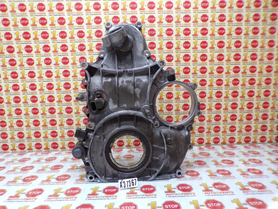 2001-2004 CHEVROLET SILVERADO 3500 6.6L TIMING COVER 97225443 OEM - Image 1 of 4