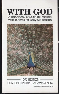 With God A Handbook of Spiritual Practice 1993 Edition by Roy Eugene Davis - Picture 1 of 3