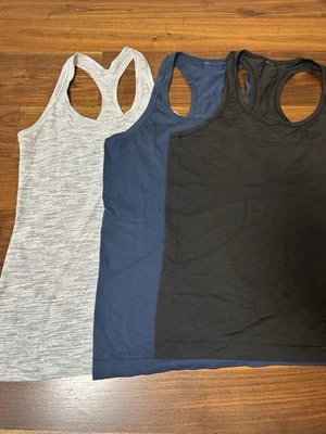 Lululemon Cool Racerback Swiftly Tech Tank Tops sz 10 Lot of 3 Women's EUC - Image 1 of 4