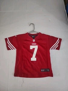 Collin Kaepernick Youth Medium San Francisco 49ers Red Nike Jersey - Picture 1 of 2