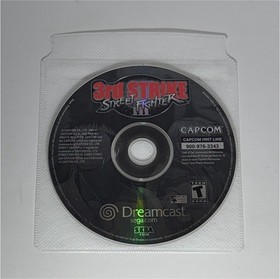 Capcom Street Fighter III: 3rd Strike - Sega Dreamcast *CRACKED DISC* (LOOSE)