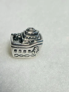 Authentic Pandora Sterling Silver Bead Charm 791043 Cruise Ship 925 ALE - Picture 1 of 4
