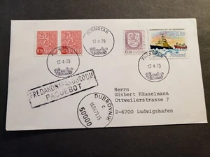 Ship MS FINNSTAR Naval Cover 1979 PAQUEBOT Cachet DUBROVNIK, FINLAND - Picture 1 of 2