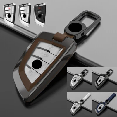 Zinc Alloy TPU Car Key Fob Case Cover For BMW 3 4 5 6 7 8 X1 X2 X3 X4 X5M X6M M5 Foto 1 de 4