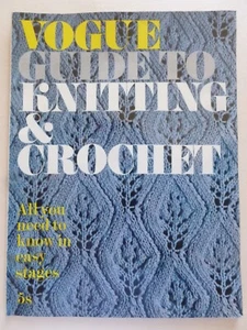 VOGUE GUIDE TO KNITTING & CROCHET (1969) - Picture 1 of 16