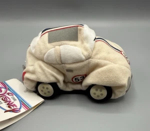 HERBIE THE LOVEBUG Disney Store exklusiver 6 Zoll Plüschtier Volkswagon Käfer Neu mit Etikett! - Bild 1 von 12