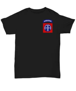 82nd Airborne Shirt - All American Division Patch - Unisex Tee - Picture 1 of 6