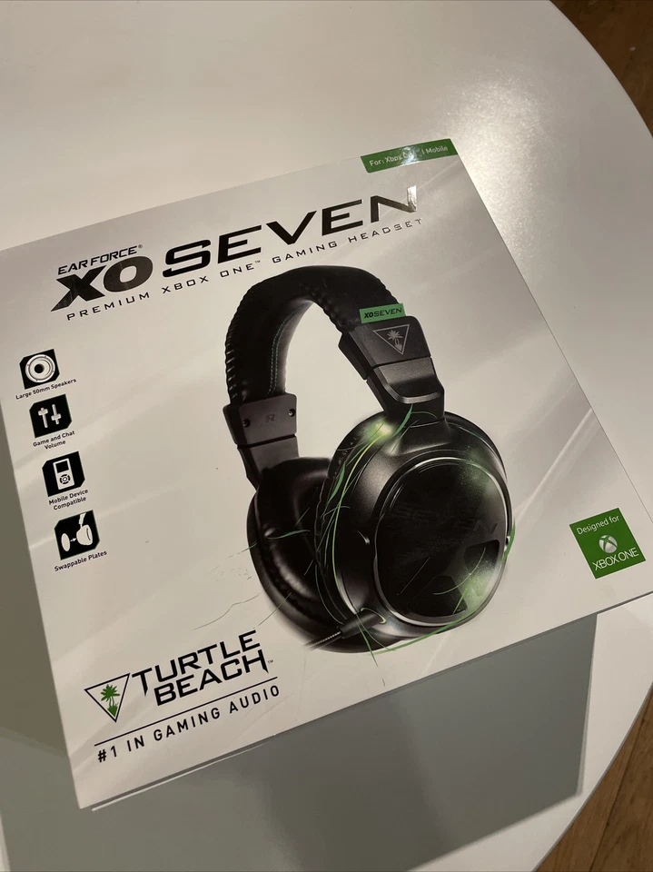 NEUF NEW casque gaming TB turtle beach XO seven avec adaptateur audio xbox one