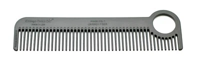 Chicago Comb Model 1 Carbon Fiber comb - made in USA, best daily use/pocket comb - Image 1 of 4