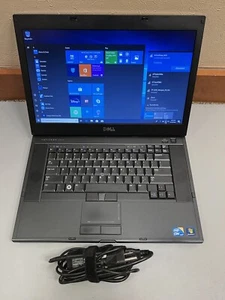 Dell Latitude E6510 15 6" Core i7 M620 4GB RAM 500GB HDD Wifi NVIDIA BLUETOOTH - Picture 1 of 11