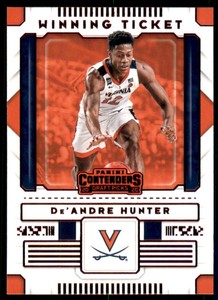 2020-21 Panini Contenders Draft Picks Winning Tickets Red #2 De'Andre Hunter