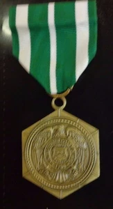 ERSTER STIL, US KÜSTENWACHE LOBENSMEDAILLE, WOLF BRAUN, AKTUELLER Stil DRAPIERUNG - Bild 1 von 3