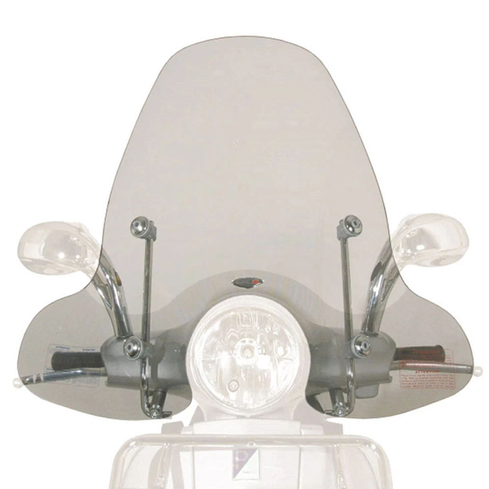 22486 SCHERMO PARABREZZA FACO KIT ATTACCHI NERI PER FOR VESPA L 2007 2008