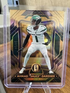 🔥2023 Gold Standard Ahmad “Sauce” Gardner SSP /14 #92 New York Jets🔥