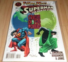 Superman The Man of Steel (1991) #62...Published Nov 1996 by DC