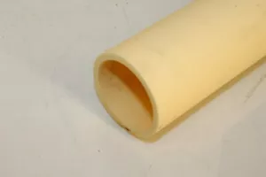 TUBO CERAMICO IN ALLUMINIO AD ALTA PUREZZA 50mm OD x 41mm ID x 6" LUNGHEZZA APERTO ENTRAMBE LE ESTREMITÀ - Foto 1 di 5