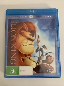 The Lion King (Blu-ray, 1994) Diamond Edition Disney Animated Film All Regions - Picture 1 of 3