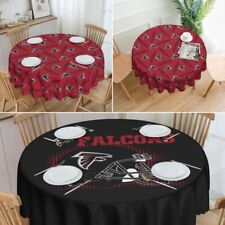 Falcons Atlanta Round Tablecloth 60in Kitchen Table Cover Party Decoration