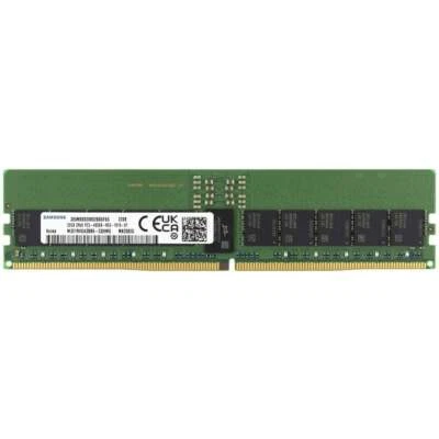 Samsung M321R4GA3BB6-CQK 32GB RAM RDIMM PC5-38400 DDR5 ECC 2RX8 - Image 1 of 4