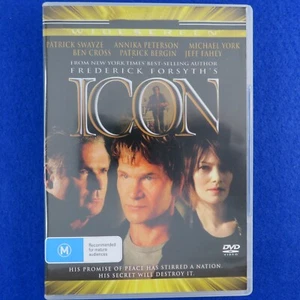 Frederick Forsyth's Icon - Patrick Swayze - DVD - Region 4 - Fast Postage !! - Picture 1 of 2