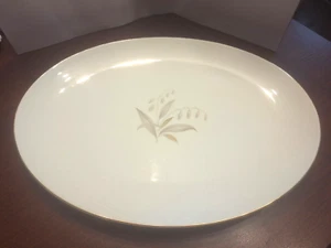 Kaysons Golden Rhapsody 12" Serving Platter Mid Century 1961 Fine China Japan - Picture 1 of 4