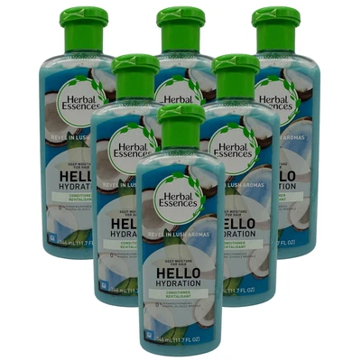 5 Pack Herbal Essences Hello Hydration Hair Shampoo + Body Wash 11.7oz Coconut - Image 1 of 4