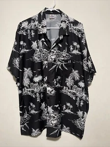 La Leela Men's Size XL Hawaiian Short Sleeve Button Up Shirt Island  Aloha - Picture 1 of 3