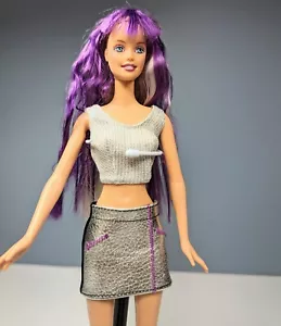 Jam 'N Glam Barbie bambola con vita e capelli sempre flessibili 2001 Mattel 50257 - Foto 1 di 8