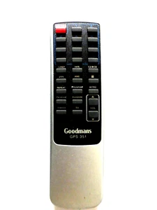 GOODMANS PORTABLE CD/RADIO/TAPE REMOTE CONTROL for GPS351 - Picture 1 of 1