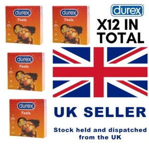 Durex Condoms - x12 Extra Safe, Thin Feel, Pleasure Me, Featherlite, Feels - Picture 1 of 2