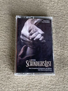 Schindler's List Cassette Tape Movie Soundtrack BRAND NEW SEALED - Picture 1 of 6