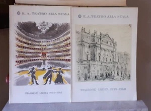 TEATRO ALLA SCALA Stagione lirica 1959 - 1960 e 1960 - 1961 2 libretti - Foto 1 di 7