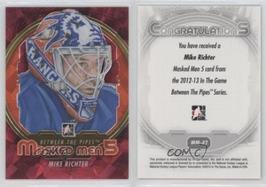 2012-13 ITG Between the Pipes Men 5 Rainbow Mike Richter #MM-42