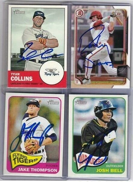 MLB MAJOR LEAGUE BASEBALL AUTO AUTOGRAPH AUTOGRAPHED SIGNED PICK PLAYER CARD - Image 1 of 1