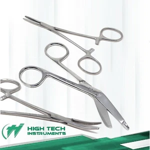Kit de primeros auxilios de recarga: kit general estéril con tijeras, fórceps, pinzas - Imagen 1 de 4
