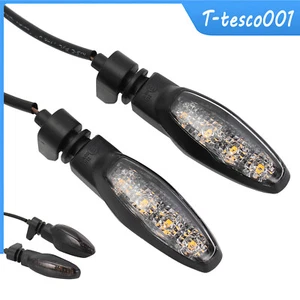 Pair Motorcycle Turn Indicator Signal Light For Triumph Daytona 675 Speed Triple - Picture 1 of 12
