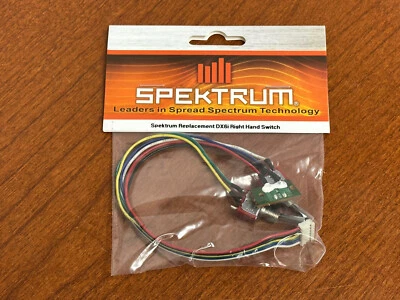 Spektrum DX6i Replacement Right Set Switch Group With Push Button Switch - Image 1 of 4