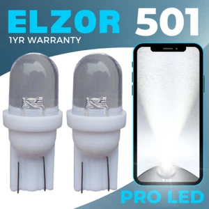 Fits Peugeot 207 Led Xenon White 2006-2012 Bright Hid Number Plate Light Bulbs - Picture 1 of 14
