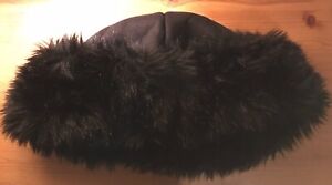 Señora schapka aviador gorra piel sintética mujeres invierno gorro uschanka talla 58-62