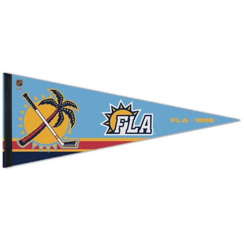 FLORIDA PANTHERS SPECIAL EDITION ROLL UP PREMIUM FELT PENNANT 12"x30" WINCRAFT Cover
