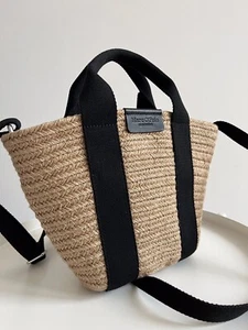 Marc O Polo Bast Jute Strandtasche Korb Tasche Sommer - Bild 1 von 4