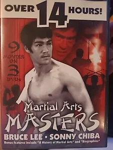 Martial Arts Masters (DVD, 2004, 3-Disc Set) Disc Only Free Shipping - Picture 1 of 2