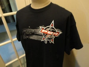 New wo Tags Black PROFESSIONAL BULL RIDERS PBR Cotton TShirt Adult XL Excellent  - Picture 1 of 7