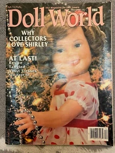 DOLL WORLD MAGAZINE DECEMBER 1989 COVER SHIRLEY TEMPLE - Foto 1 di 1