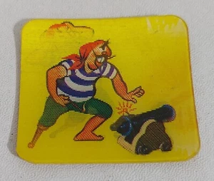 71709 183/tt Figurina animata prismatica FORMAGGINO MIO - serie Pirati - Picture 1 of 5