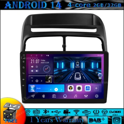 9" Android 14 Unidad Principal Radio Carplay DAB GPS Navegación Para Fiat Linea 2007-2012 - Imagen 1 de 4
