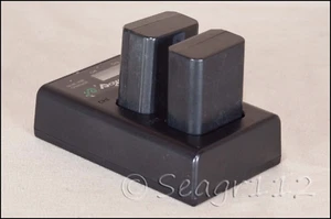 Powerextra (Sony NP-FW50) Infolithium W double batterie chargeur USB + 2 piles - Photo 1 sur 5