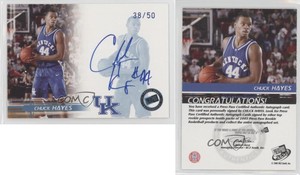 2005-06 Press Pass Auto Blue /50 Chuck Hayes Rookie Auto RC