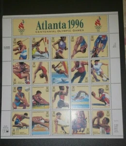 US MNH Postage Stamps - Scott #3068 Atlanta Olympics 32c Sheet of 20 (1996) - Picture 1 of 1