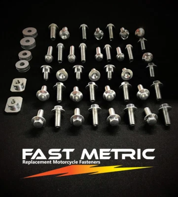 62pc BOLT KIT FOR PLASTICS YAMAHA YZ85 YZ125 YZ250 YZ250F YZ450F - Image 1 of 2